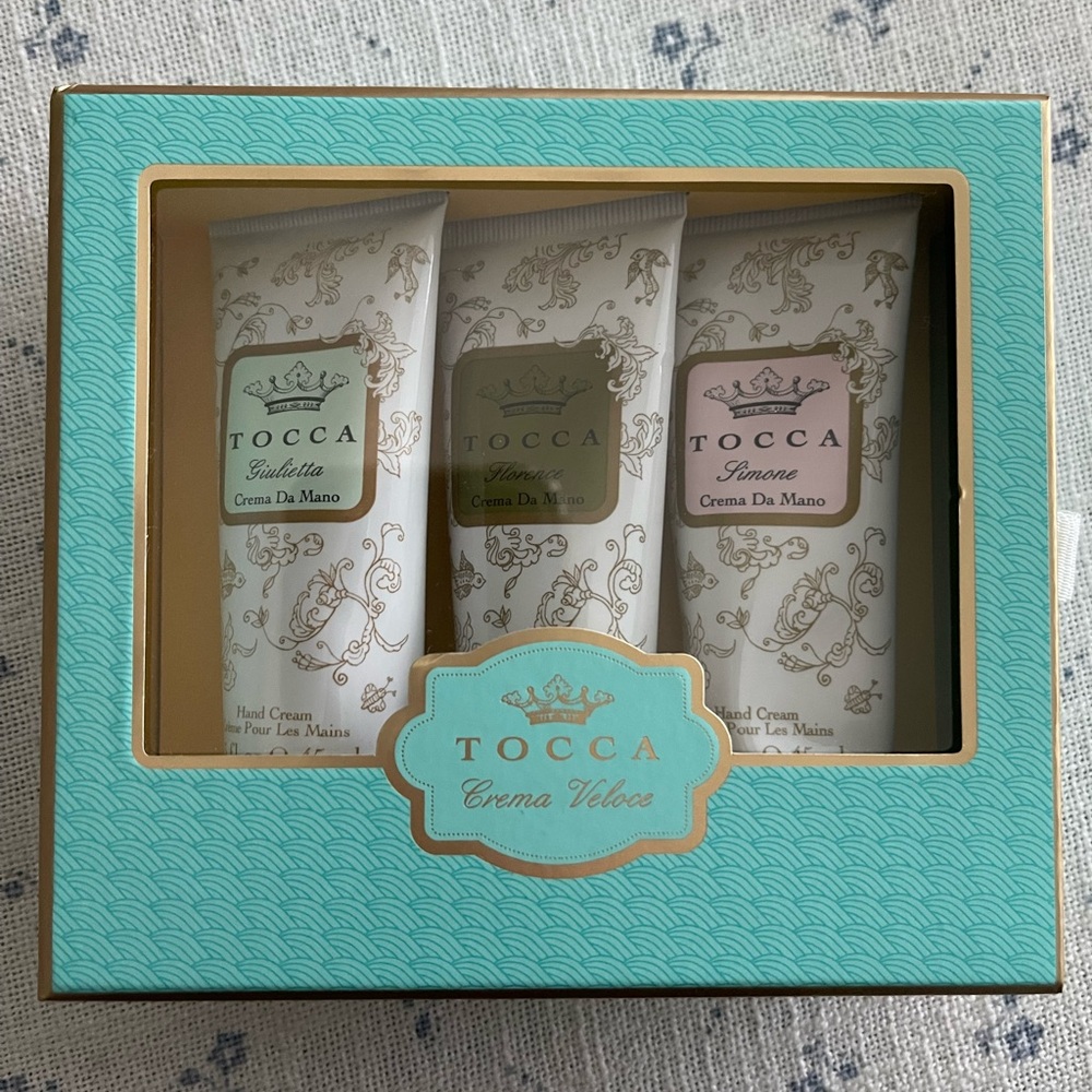 New Tocca Crema Veloce Hand Cream Trio - Garden Collection